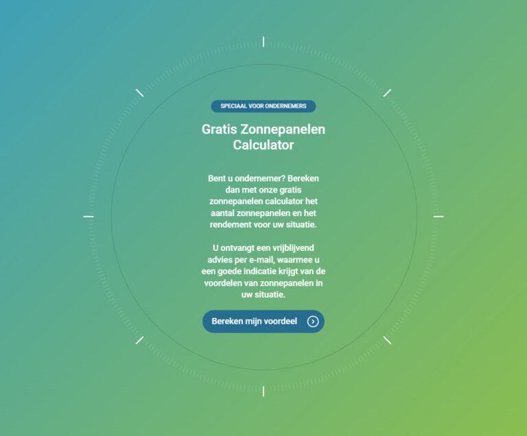 pv calculator zonnepanelen