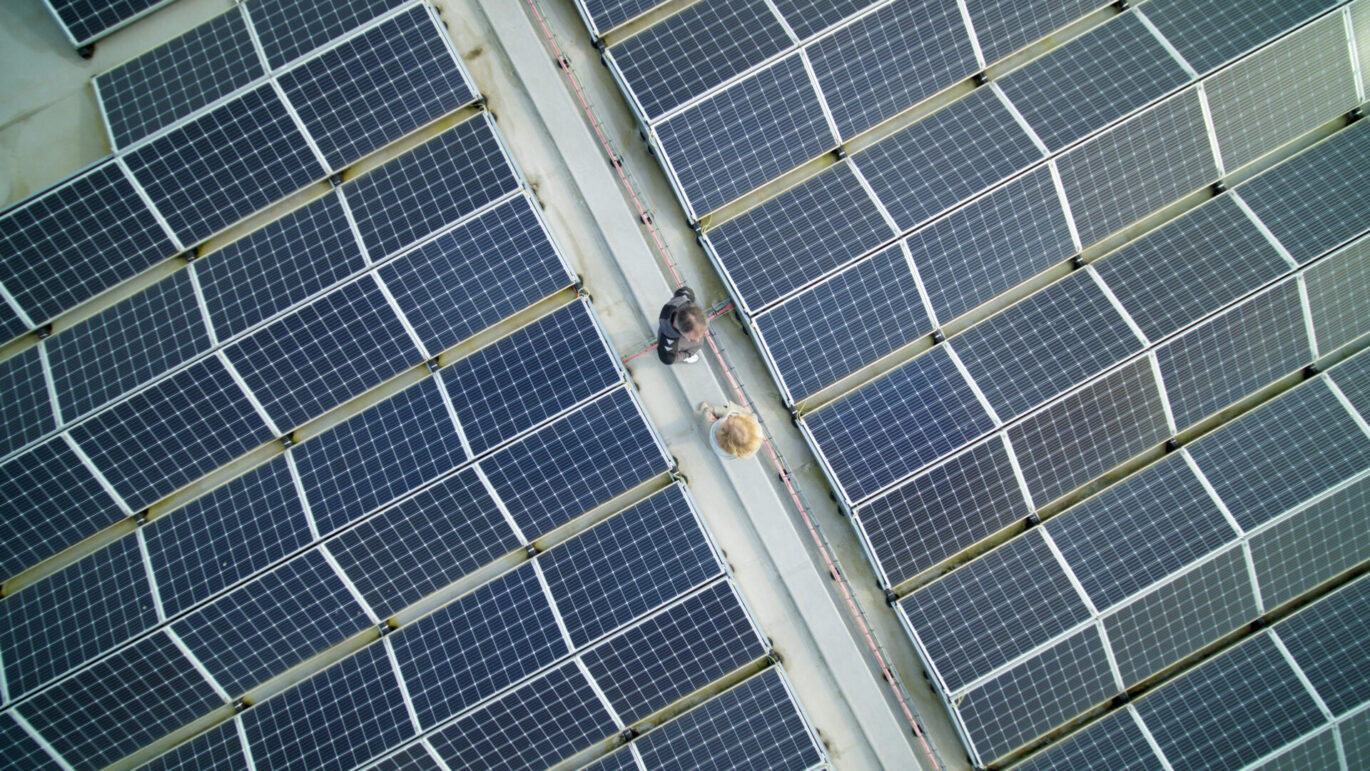 Midden Nederland Hallen dak zonnepanelen