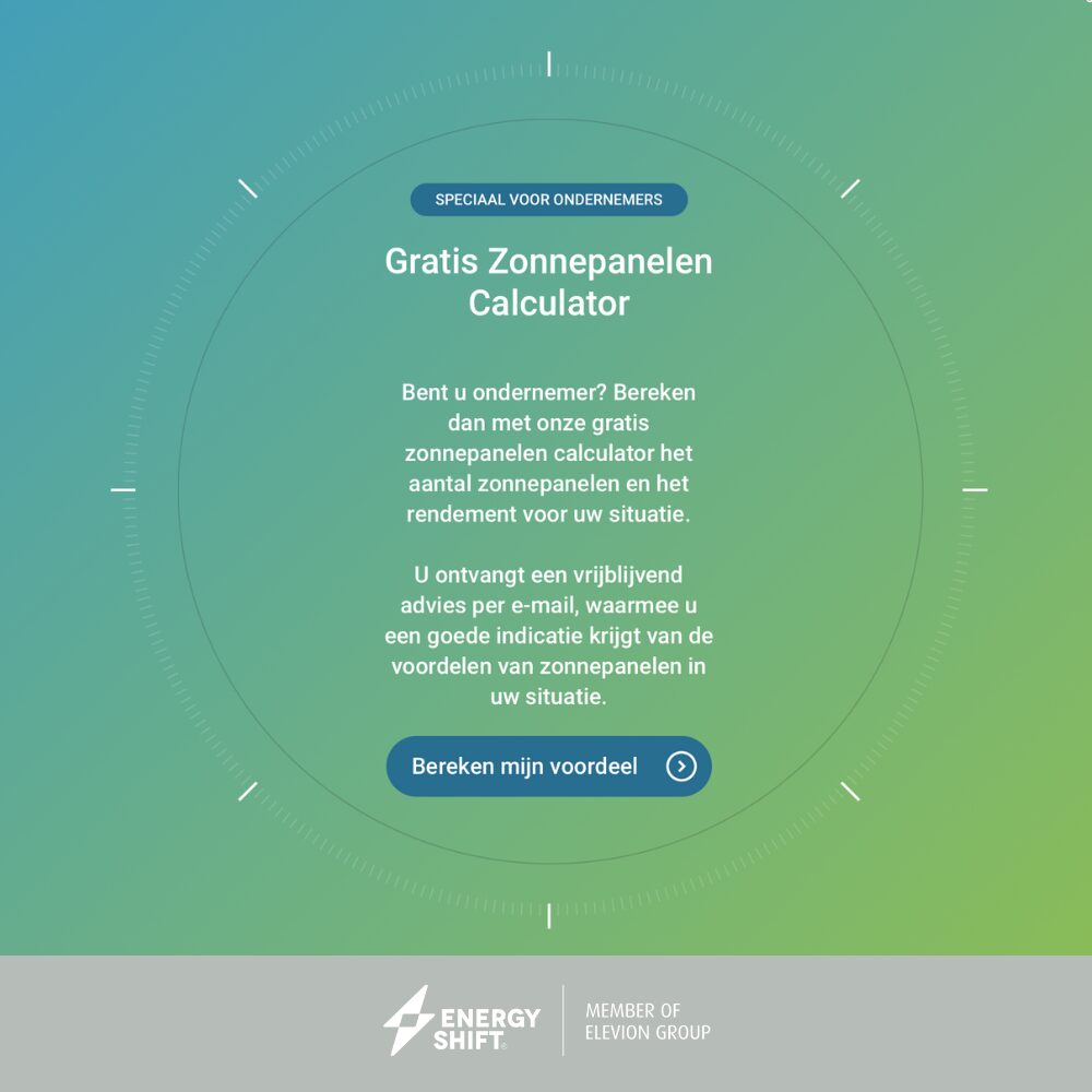 Zonnepanelen calculator