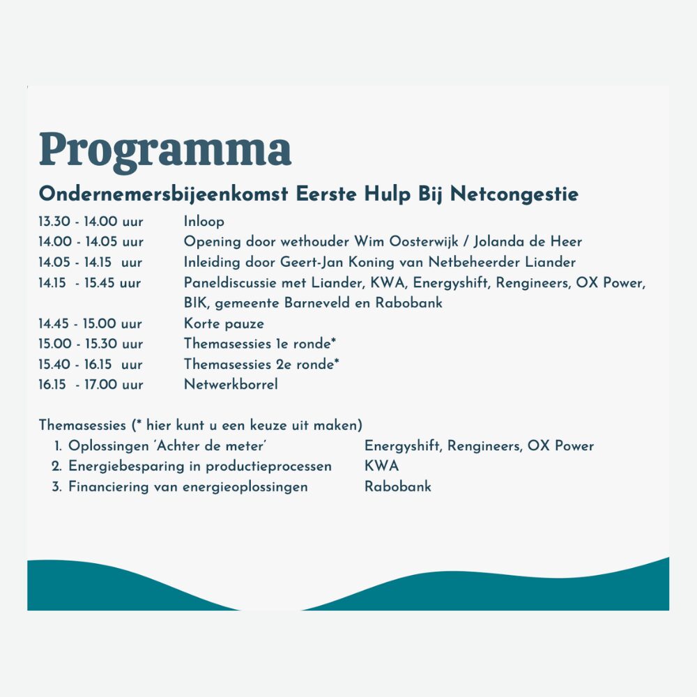 Programma Achter de Meter Event